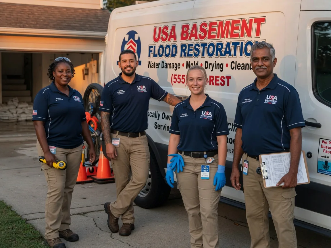 Basement Flood Cleanup company in Scales Mound, IL